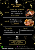 Menú para 12 personas